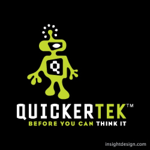 QuickerTek logo design