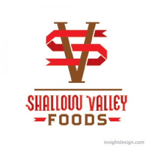 SHALLOW VALLEY FOODS LOGO DESIGN