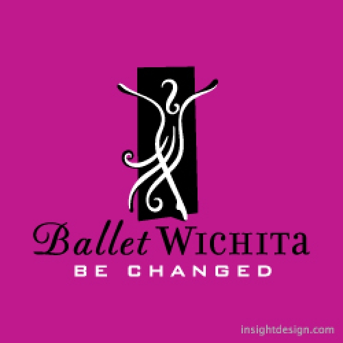 Ballet Wichita logo design