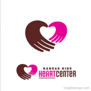 Kansas Kids Heart Center logo design