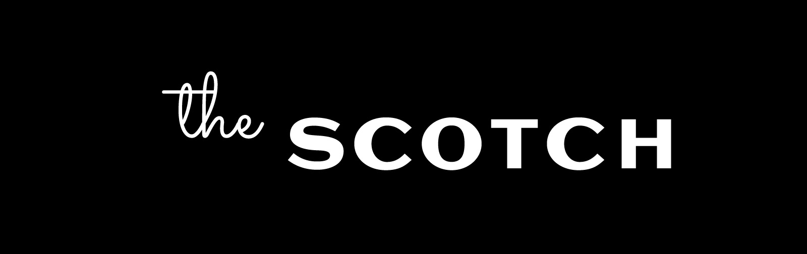 Brand Alternate logo for The Scotch