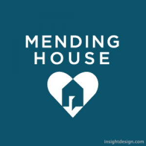 Mending House Logo Design