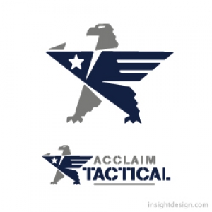 Acclaim Tactical logo design