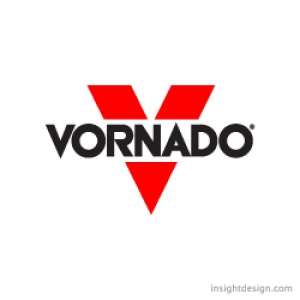 Vornado brand logo design