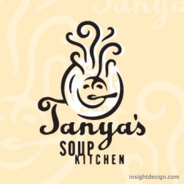 Tanya's Soup Kitchen Logo design