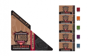 Guaranteed Tender Angus Beef Brand Packaging